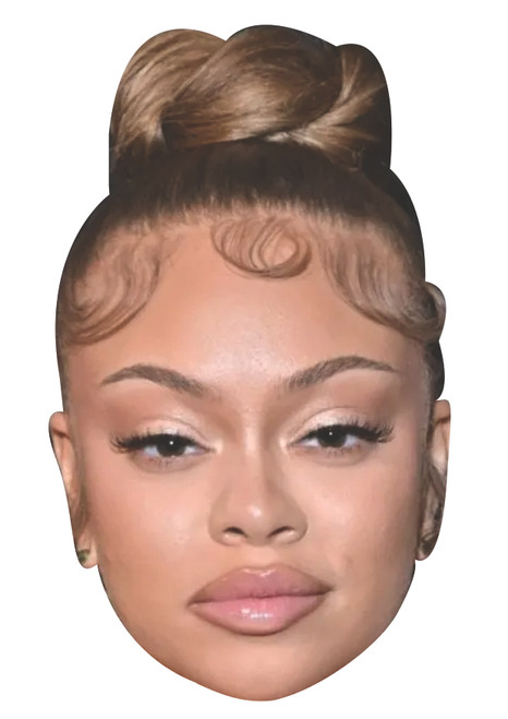 Latto Celebrity Party Face Mask | Fancy Dress Cardboard Mask