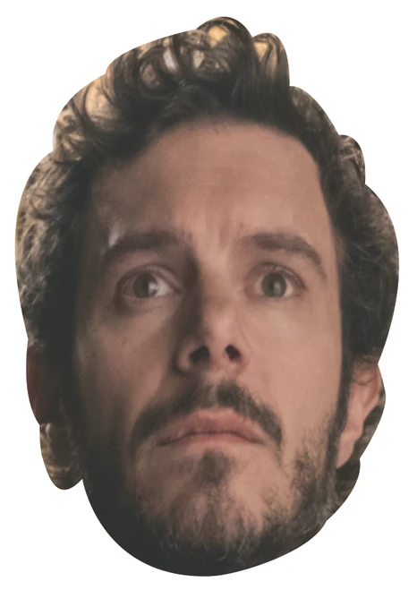 Adam Brody - Noah - Nobody Wants This Celebrity Party Face Mask | Fancy Dress Cardboard Mask