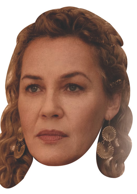 Connie Nielsen - Lucilla - Gladiator 2 Celebrity Party Face Mask | Fancy Dress Cardboard Mask