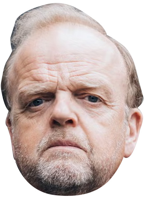 Toby Jones - Alan Bates - Mr Bates Vs The Post Office Celebrity Party Face Mask | Fancy Dress Cardboard Mask