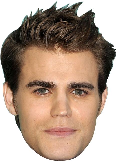 Stefan Salvatore - The Vampire Diaries Celebrity Party Face Mask | Fancy Dress Cardboard Mask