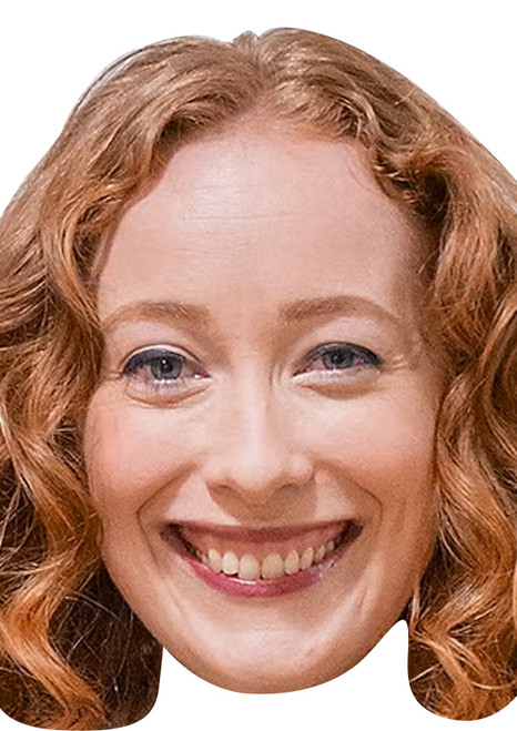 Victoria Yeates Celebrity Party Face Mask | Fancy Dress Cardboard Mask