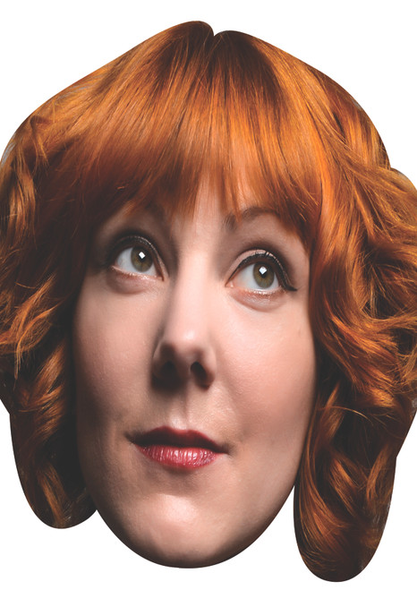 Sophie Willan Celebrity Party Face Mask | Fancy Dress Cardboard Mask