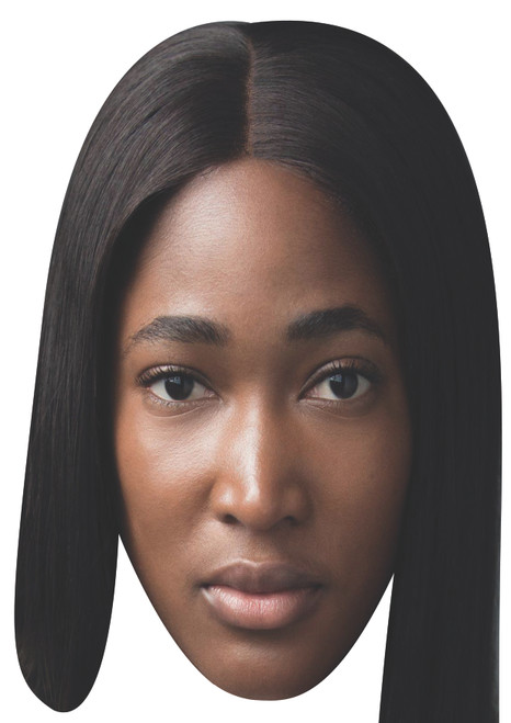 Adelayo Adedayo Celebrity Party Face Mask | Fancy Dress Cardboard Mask