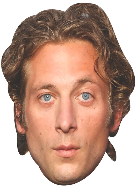 Jeremy Allen White - The Bear Celebrity Party Face Mask | Fancy Dress Cardboard Mask