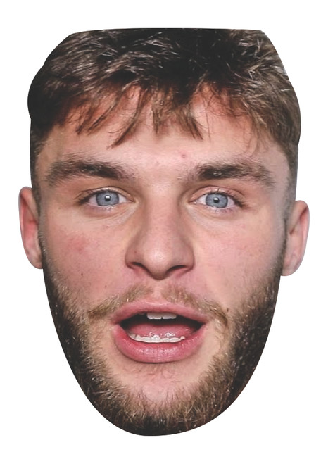 Ed Matthews - Celebrity Party Face Mask | Fancy Dress Cardboard Mask