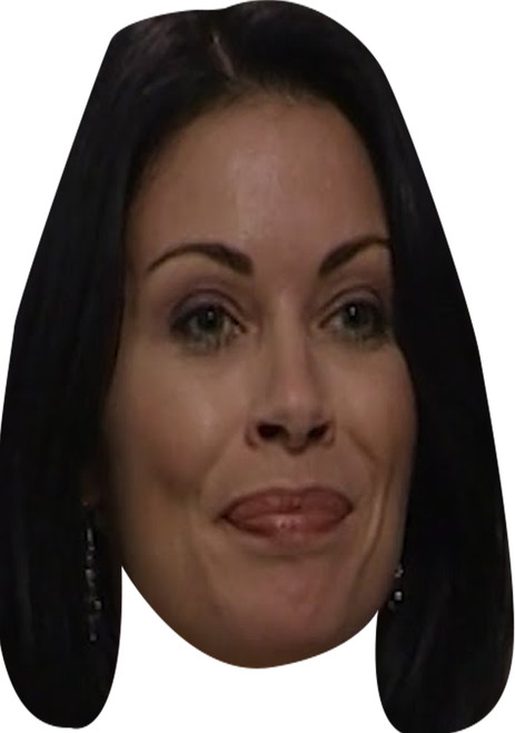 Carla Connor Coronation Street Star Celebrity Party Face Mask | Fancy Dress