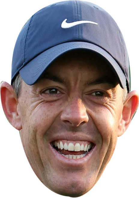 Rory McIlroy Sports Star Celebrity Party Face Mask | Fancy Dress