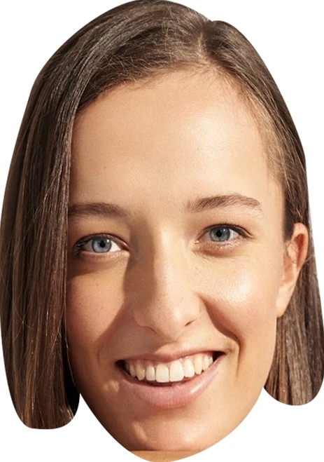 Iga Swiatek Sports Star Celebrity Party Face Mask | Fancy Dress