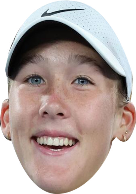 Mirra Andreeva Sports Star Celebrity Party Face Mask | Fancy Dress