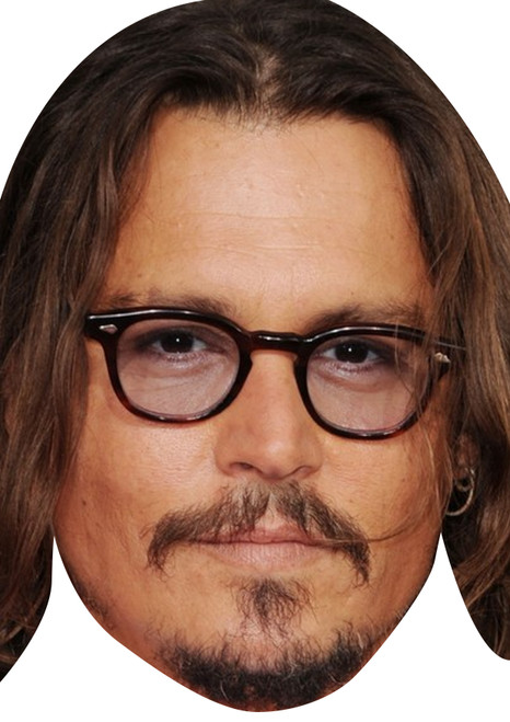 Johnny Depp Celebrity Party Face Mask | Fancy Dress