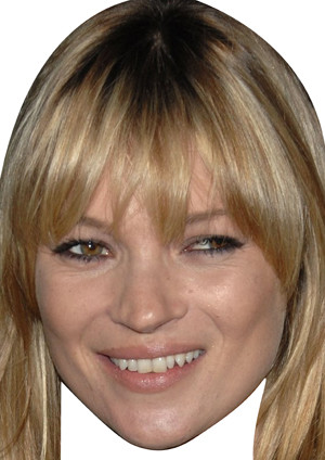 Kate Moss Supermodel Face Mask