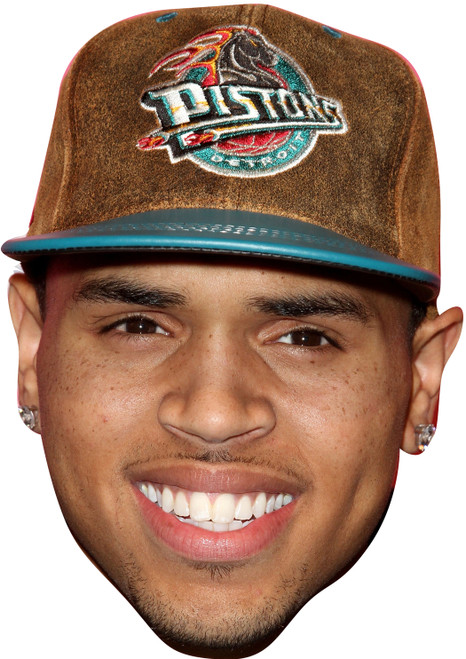 Chris Brown Celebrity Party Face Mask | Fancy Dress