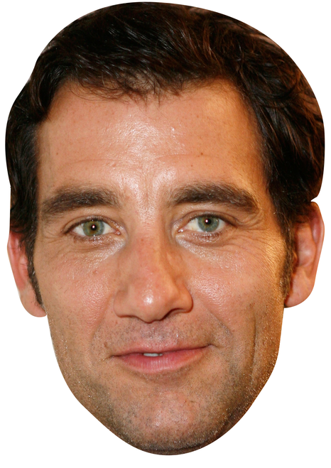 Clive Owen Celebrity Party Face Mask | Fancy Dress