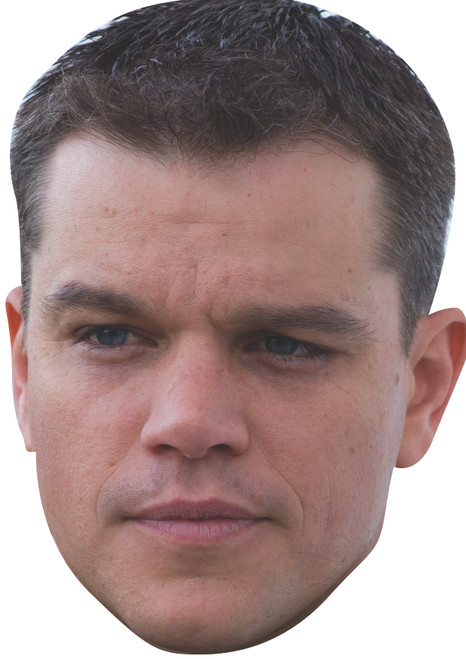 Matt Damon Celebrity Party Face Mask | Fancy Dress