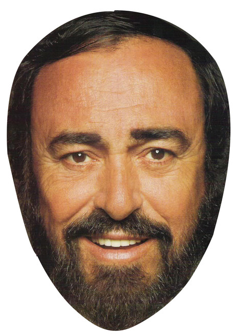 Pavarotti Face Mask