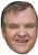 Meat Loaf Celebrity Party Face Mask | Fancy Dress