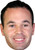 Iniesta Barcelona Footballer Celebrity Face Mask