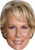 Jennifer Saunders Celebrity Face Mask Party Mask