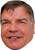 Sam Allardyce 2018 Sports Celebrity Face Mask