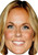Geri Horner Celebrity Music Star Face Mask
