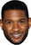 Usher Celebrity Music Star Face Mask