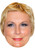Jennifer Saunders Jb - Tv Star Fancy Dress Cardboard Celebrity Face Mask