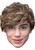 George Shelley Mask Jb - Music Star Fancy Dress Cardboard Celebrity Face Mask
