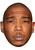 Ja Rule Jb - Music Star Fancy Dress Cardboard Celebrity Face Mask