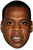 Jay-Z Jb - Music Star Fancy Dress Cardboard Celebrity Face Mask