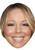 Mariah Carey Jb - Music Star Fancy Dress Cardboard Celebrity Face Mask