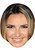 Nadine Coyle Jb - Music Star Fancy Dress Cardboard Celebrity Face Mask