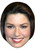 Shania Twain Jb - Music Star Fancy Dress Cardboard Celebrity Face Mask