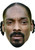 Snoop Dogg Jb - Music Star Fancy Dress Cardboard Celebrity Face Mask