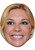 Chelsy Davy Jb - Royal Fancy Dress Cardboard Celebrity Face Mask