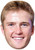 Eric Dier Mask Jb - Footballer Fancy Dress Cardboard Celebrity Face Mask