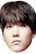 SUGA - BTS Korean Music Star K POP - Music Star Fancy Dress Cardboard Celebrity Face Mask
