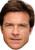 Jason Bateman The Change Up Celebrity Face Mask - Fancy Dress Party Mask 2026