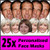 25 X Personalised Face Masks Stag | Hen | Birthday | Wedding