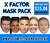 X Factor Judges Mask Pack