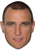 Vinnie Jones Celebrity Face Mask - Fancy Dress Party Mask 2026