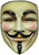 Guy Fawkes Vendetta Style Celebrity Face Mask - Fancy Dress Party Mask 2026