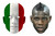Italy World Cup Face Mask Pack Balotelli