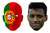 Portugal World Cup Face Mask Pack Nani