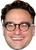 Johnny Galecki Tv Star Celebrity Face Mask - Fancy Dress Party Mask 2026