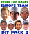 Ryder Cup Team Celebrity Face Masks Pack 2