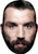 Sebastian Chabal Celebrity Face Mask Party Mask