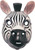 Zebra Mask Template 701977 Celebrity Party Face Mask