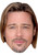 Brad Pitt Jb - Fancy Dress Party Mask 2026