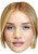 R H Whiteley Fancy Dress Face Mask 2026 Jb - Model Fancy Dress Cardboard Celebrity Face Mask - Fancy Dress Party Mask 2026